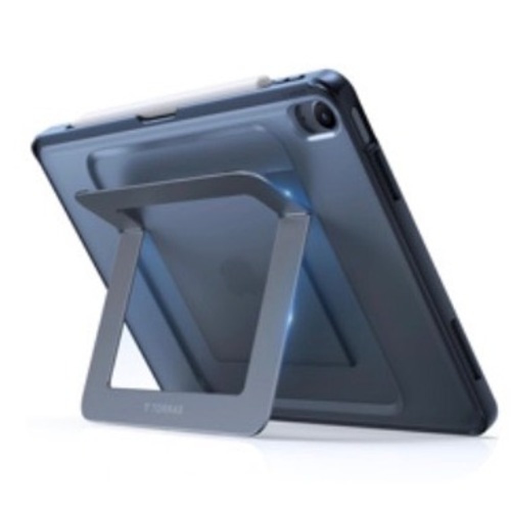 TORRAS Ostand K1 Guardian for iPad Air 13 inch Case with Pencil Holder Black